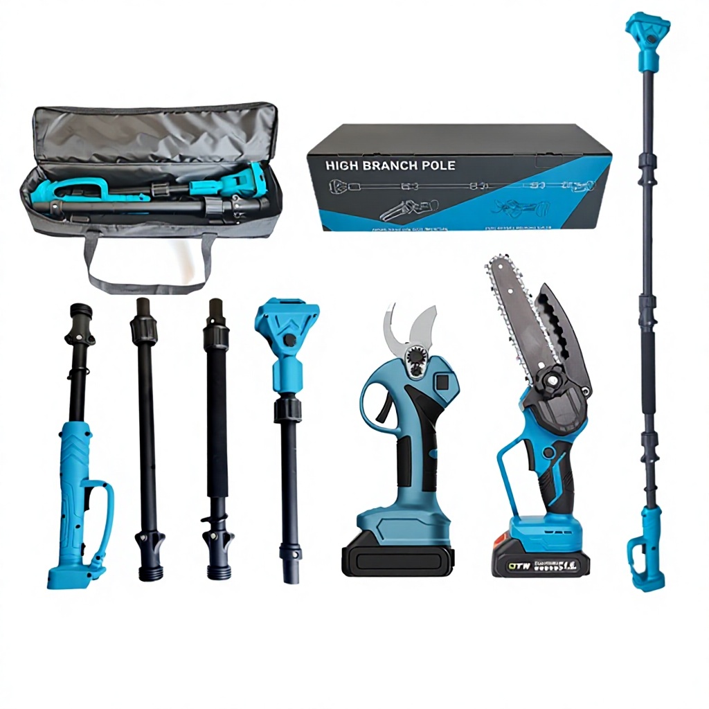 20V Lithium Cordless Pole Saw  - Pole Saw Cordless Telescopic ulasan dan harga