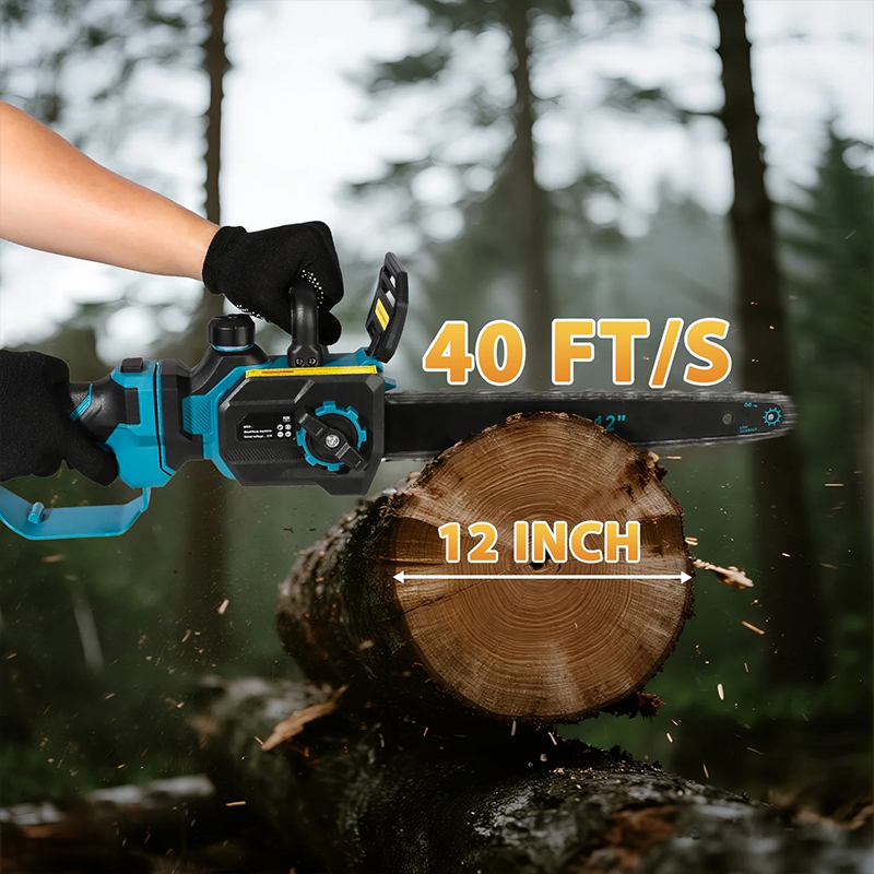 12-Inch Brushless Motor Integr - Pole Saw Cordless Telescopic ulasan dan harga
