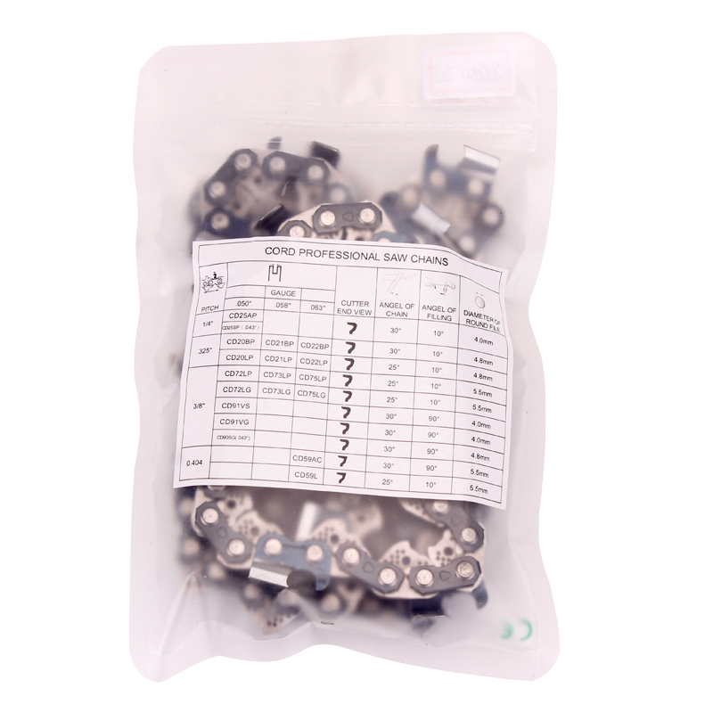 20-Inch Chainsaw Chains 3/8